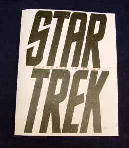 6207-1579 Davis Elen Star Trek Magazine Insert Illuminating Spaceship a