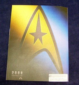 6207-1579 Davis Elen Star Trek Magazine Insert Illuminating Spaceship d